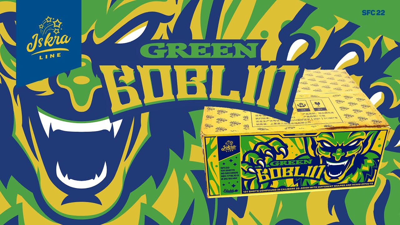Green Goblin - SFC22 – Compound Fireworks Batch 2025