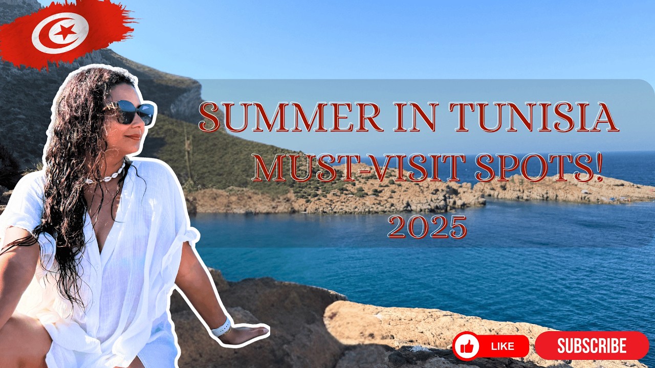 Explore Tunisia Like a Local 🇹🇳 | 2025 Best Summer Spots: Haouaria, Kelibia, Sidi Bou Said