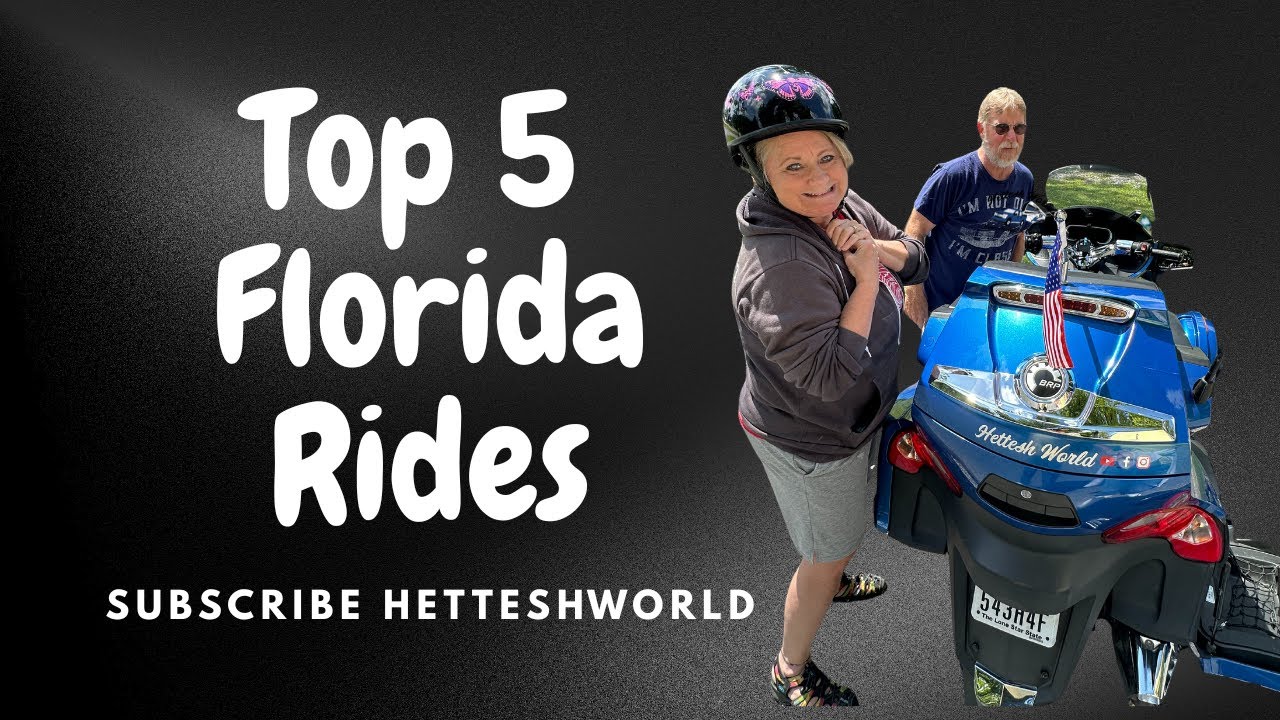 Top 5 Florida Motorcycle Rides You Have to Try! Full-time Can-Am Spyder Ride RVer Travel Vlog