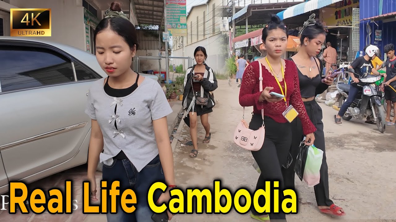 Crisis Cambodia's Border But Look at this Life in Phnom Penh Travel #life #poverty