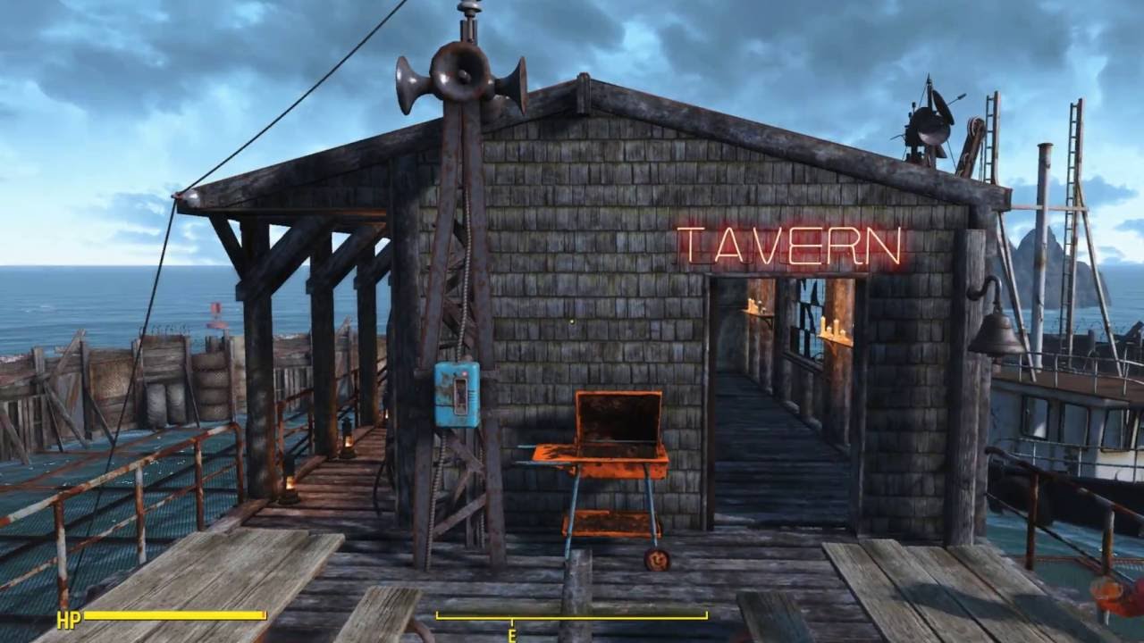 Kingsport's Privateers: A Fallout 4 Settlement on Kingsport Lighthouse - NO MODS !