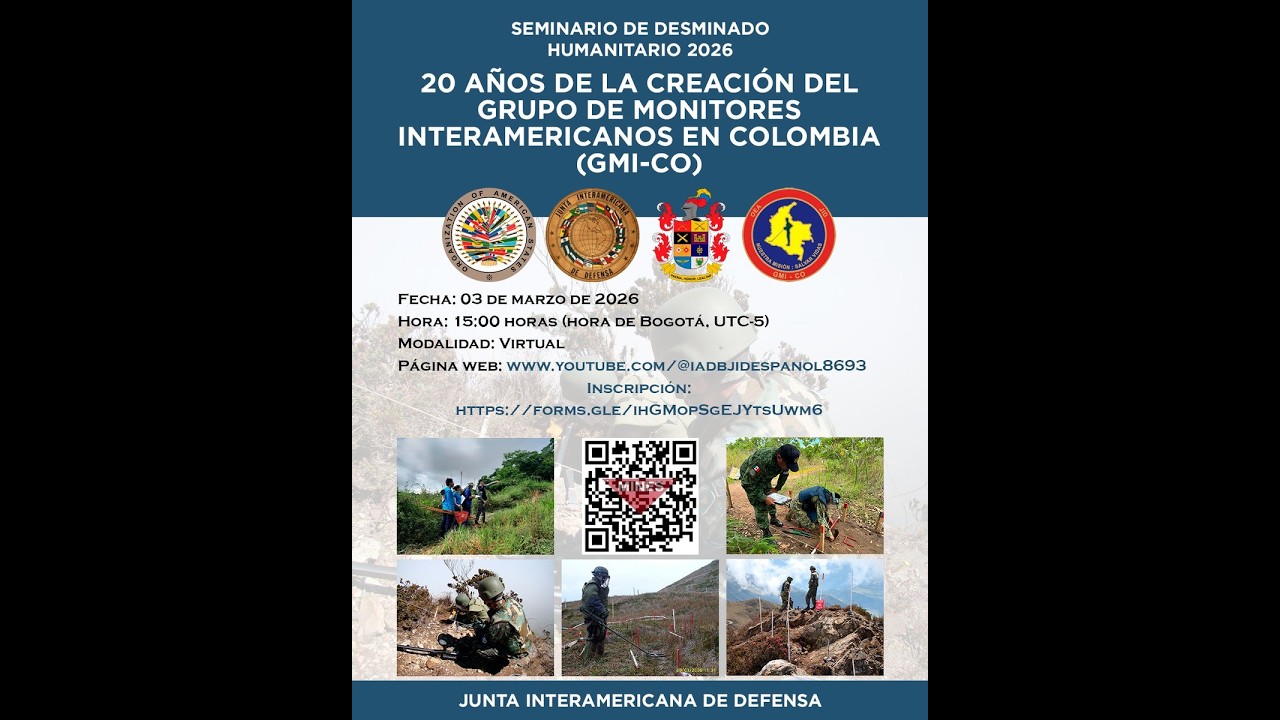 Seminario de Desminado Humanitario - JID 2026