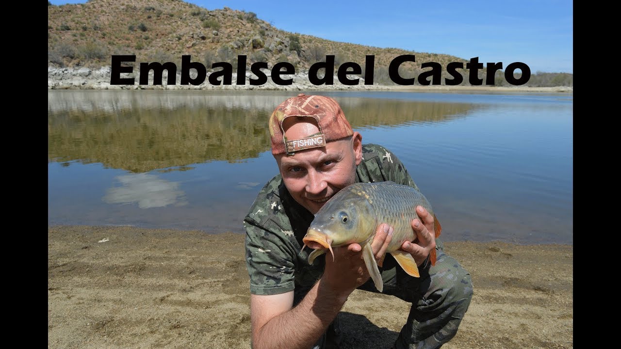 Pesca Embalse de Castro en Villamuelas.