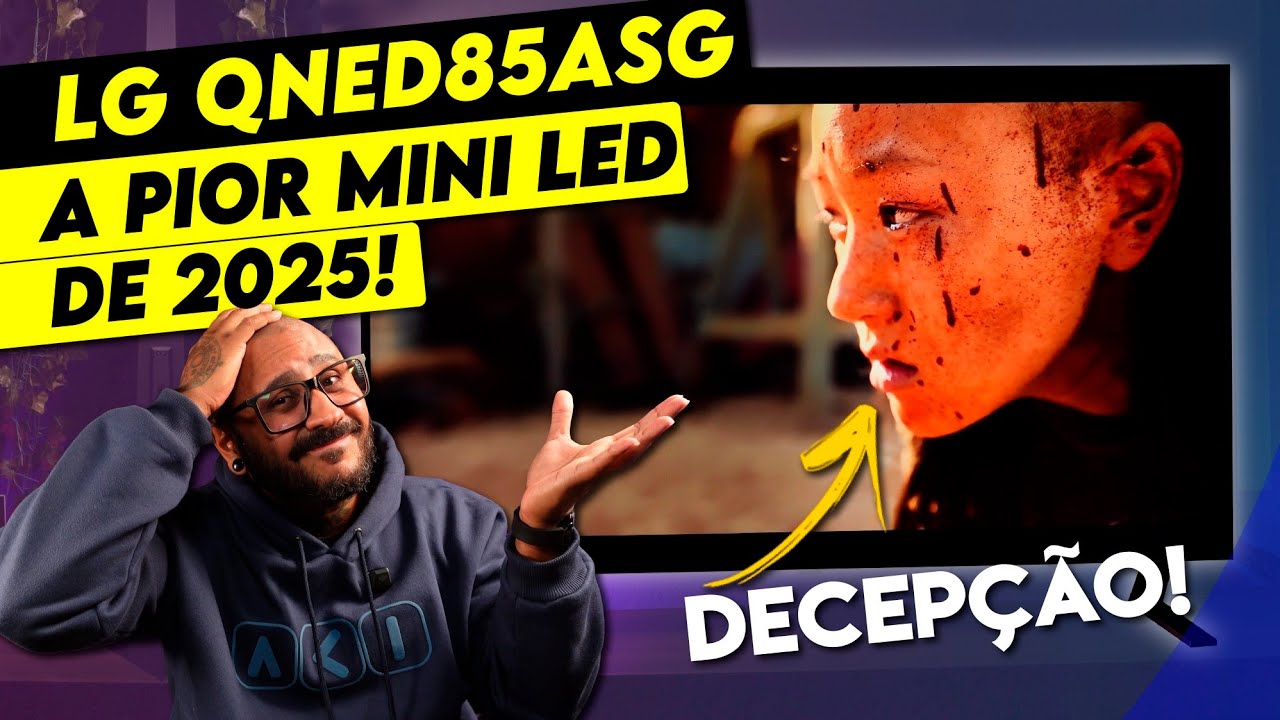 Review LG QNED85ASG - Uma TV que MANDA BEM em MUITA COISA, mas ESCORREGA no ESSENCIAL!
