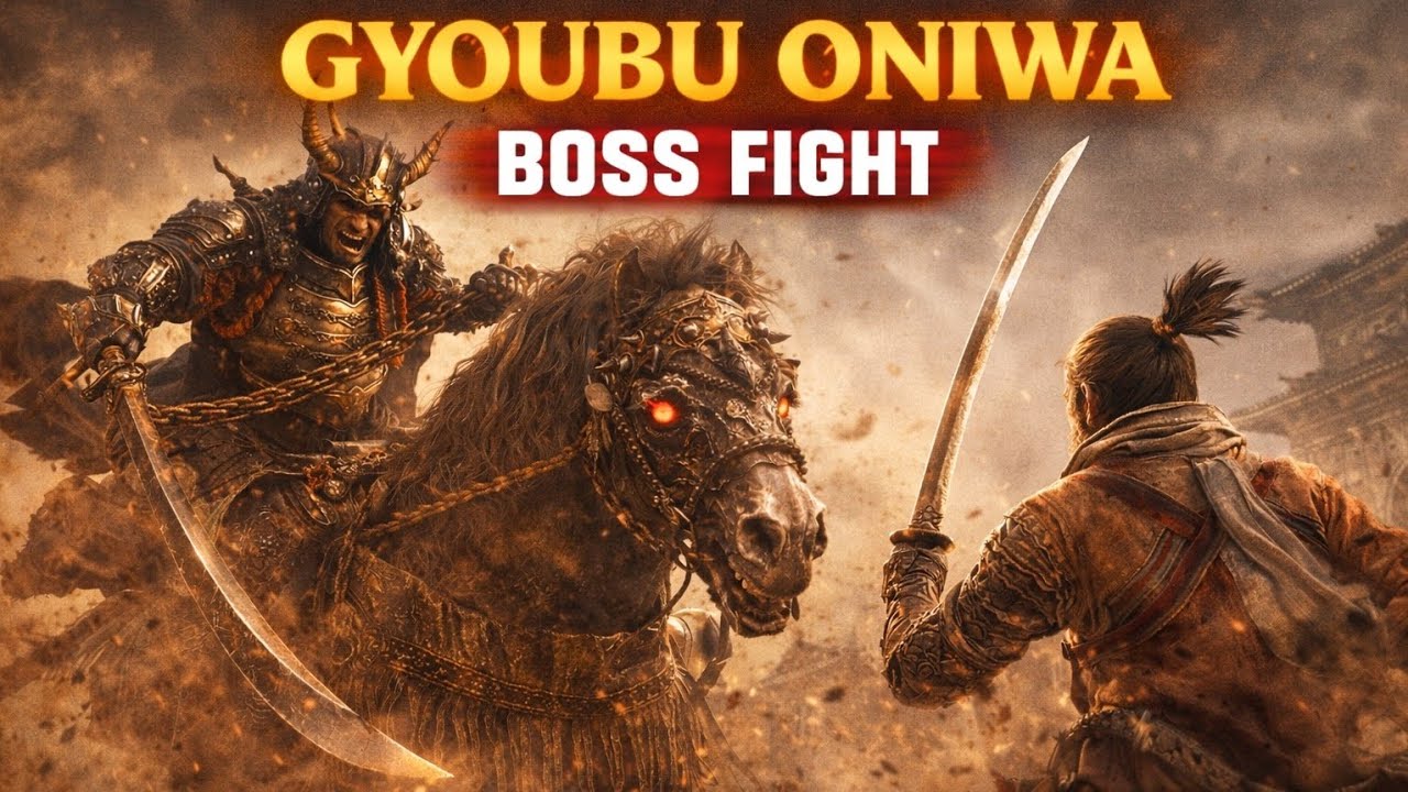 Gyoubu Oniwa Boss Fight | Sekiro Shadows Die Twice