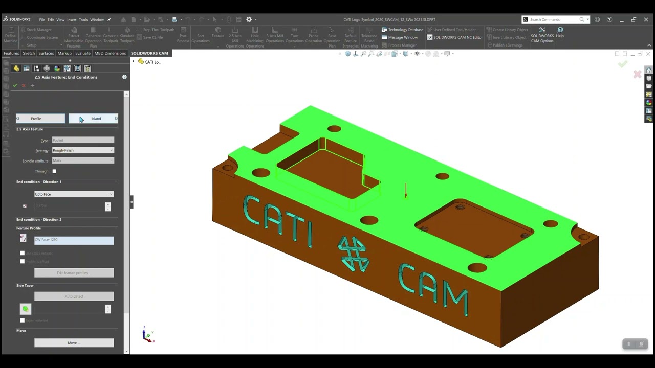 Program Parts Faster with CAMWorks