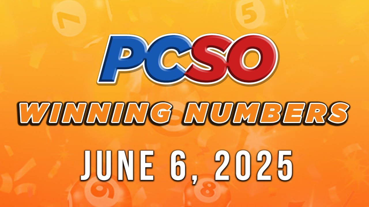 P100M Jackpot Ultra Lotto 6/58, 2D, 3D, 4D, and Megalotto 6/45 | June 6, 2025