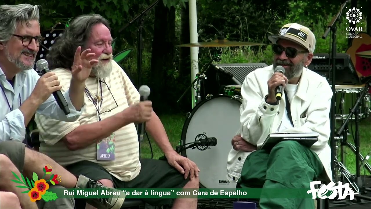 Festa | Apresentação do livro | Rui Miguel Abreu " a dar à língua" com Cara de Espelho - 11 de Julho