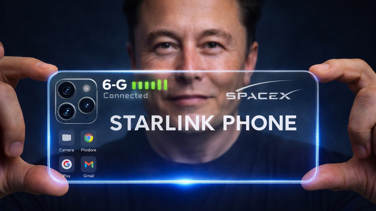 SpaceX Shocks the Smartphone Industry &ndash; Meet the First 6-G Starlink Phone