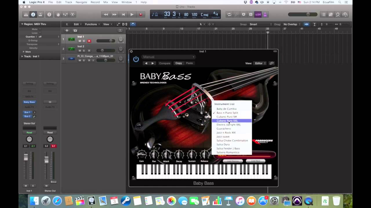 Latin Baby Bass ( para Salsa, Choke, Cumbia y mucho más)