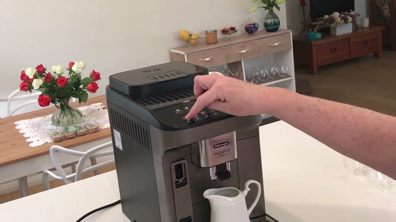 Настройки Delonghi Magnifica Evo, часть 1