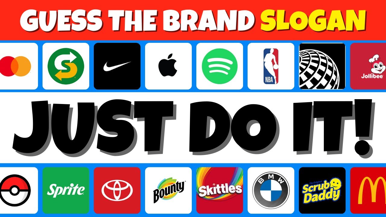 Guess the Brand Slogan in 3 Seconds! 🧠🔥 (Only Geniuses Get All Right)