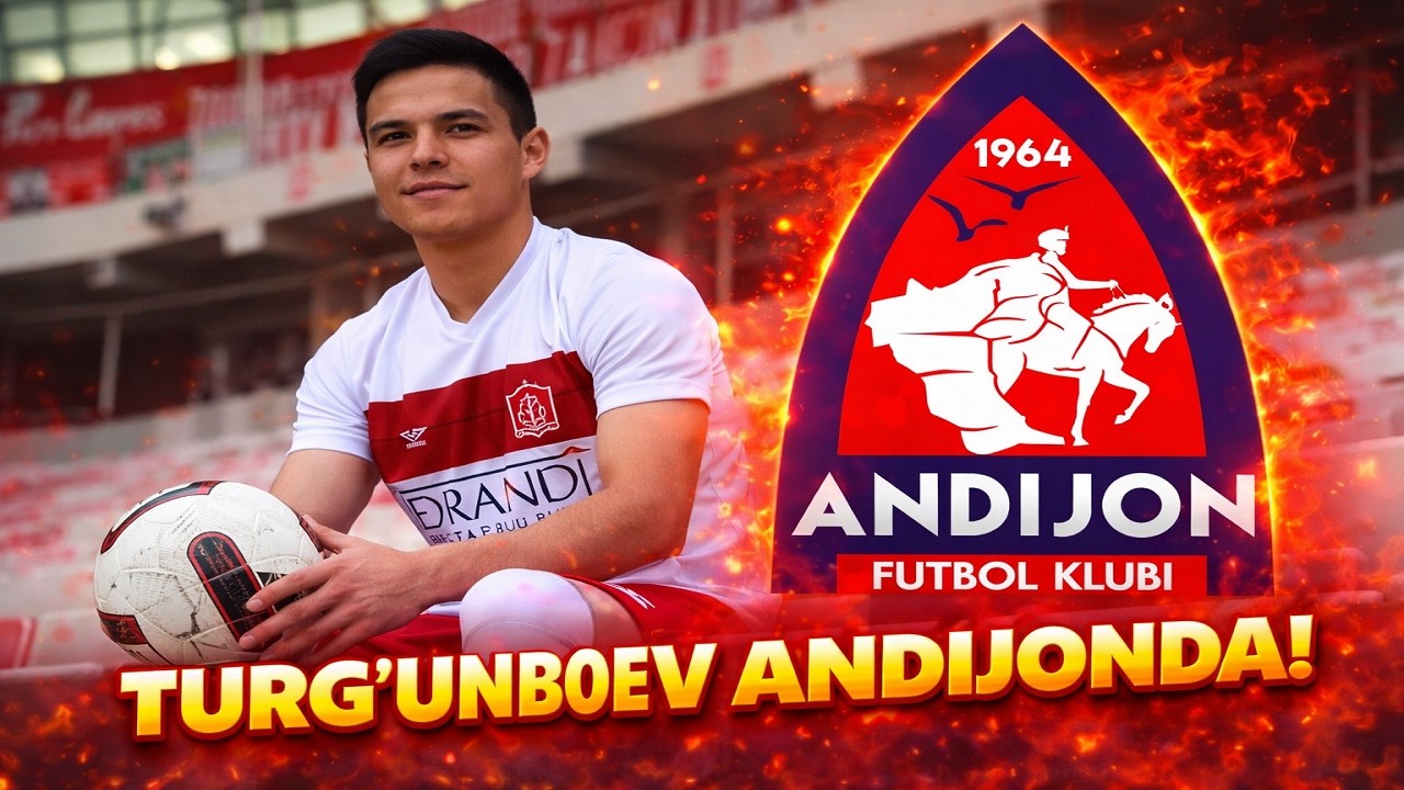 TURG'UNBOYEV ANDIJON JAMOASINI TANLADI