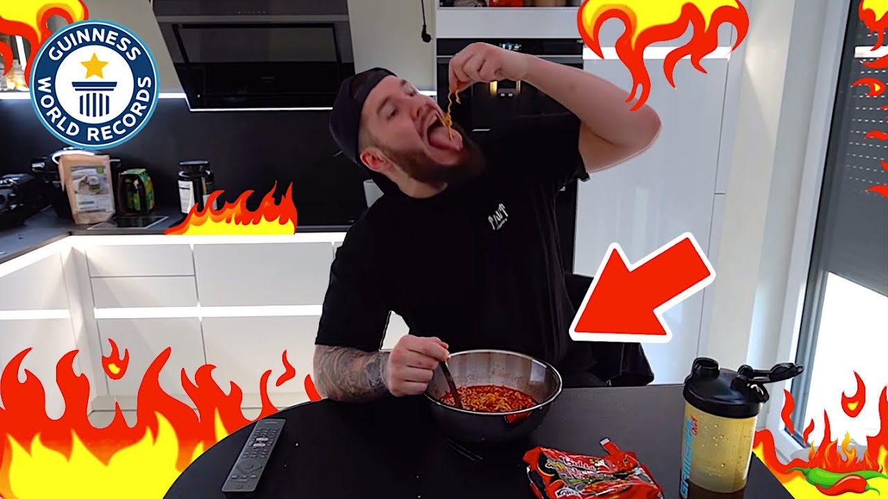 ICH ESSE die SCHÄRFSTEN NUDEL der WELT! 🔥 STANDART SKILL KOCHSTREAM