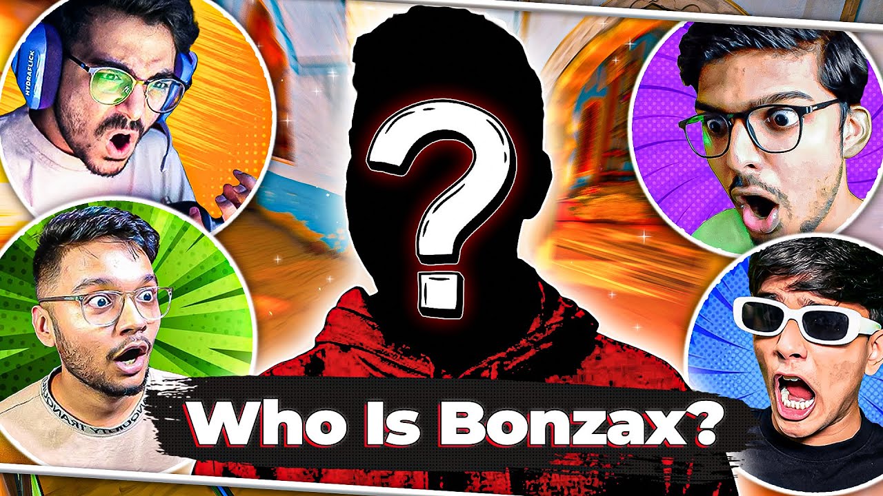 Who is Bonzax?? ft. ​⁠HydraFlick, Harsh Khelraay, Klruge, Kevvv FPS, Toxicshot Gaming​⁠