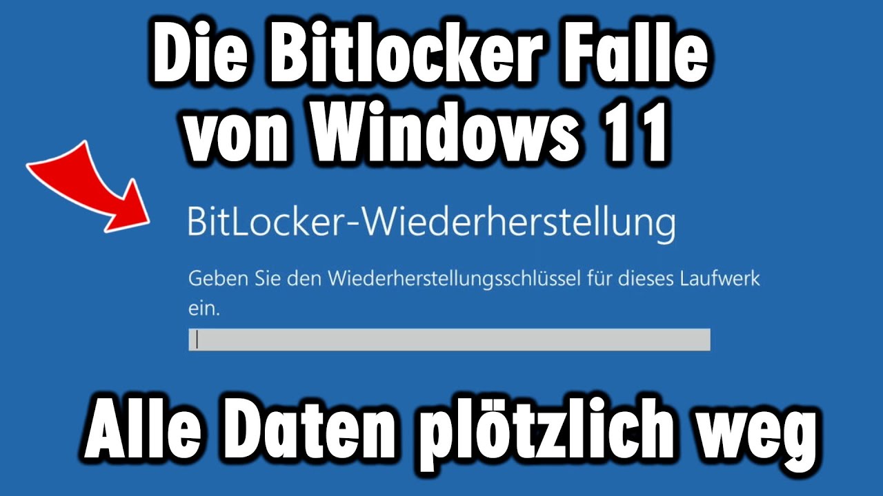 Prüft jetzt ob Bitlocker bei eurem Windows 11 heimlich aktiv ist