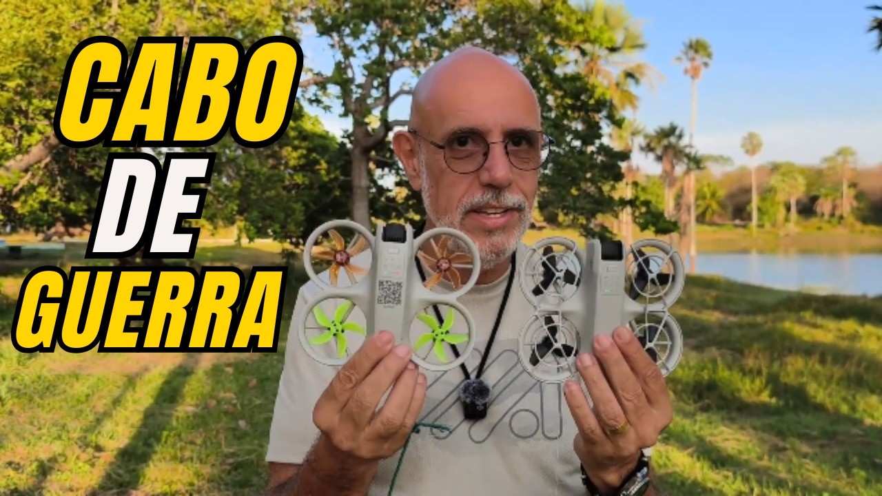 CABO de GUERRA de Drones: DJI NEO original vs customizado – Quem é mais forte?
