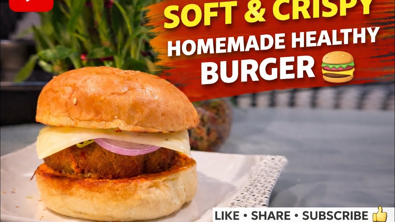 Burger 🍔  In 10mins 