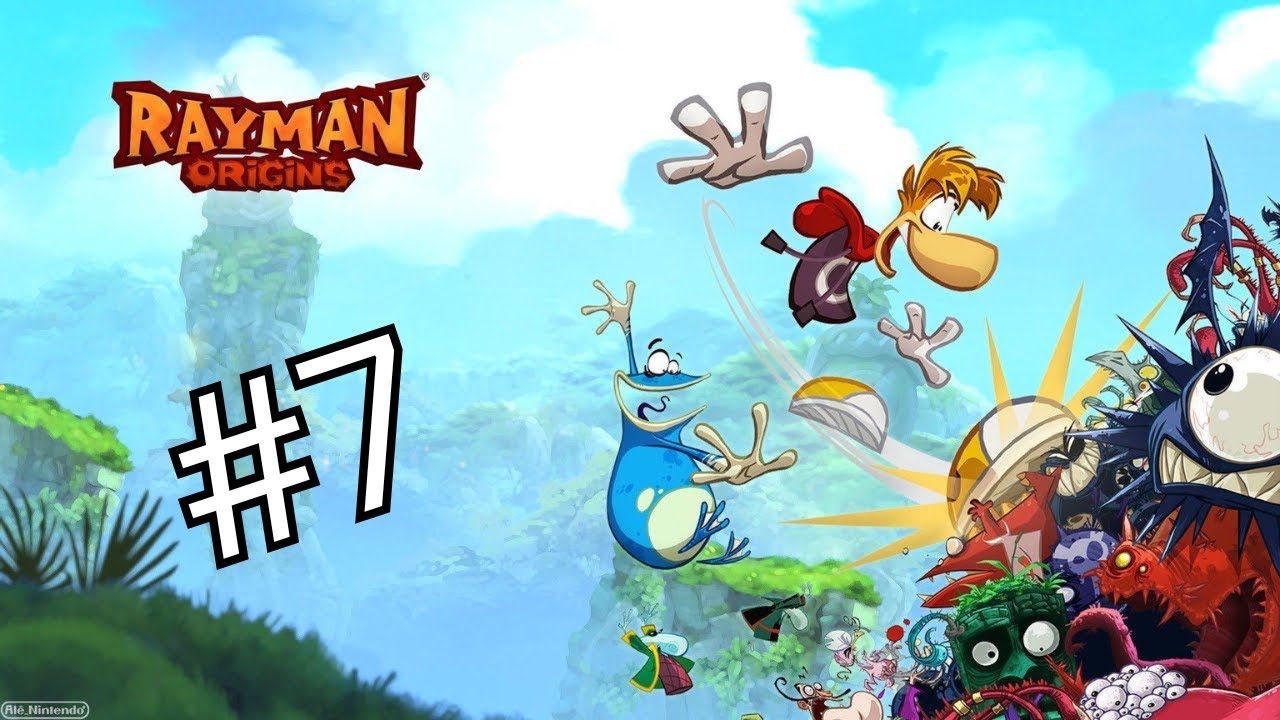 Beating each other up for an hour.. (Rayman Origins ep 7)