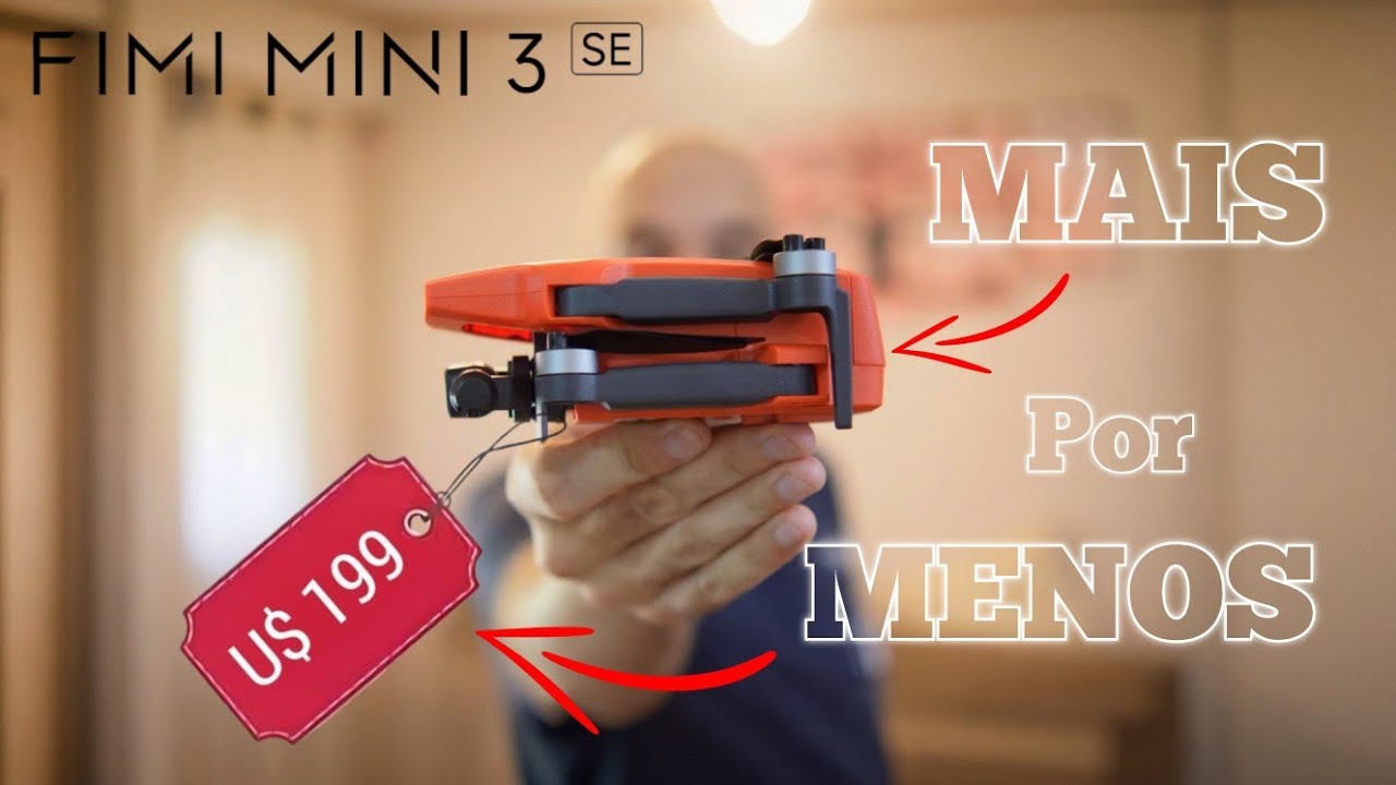 Primeiro Voo 𝗙𝗜𝗠𝗜 𝗠𝗜𝗡𝗜 𝟯 𝙎𝙀 Review do 𝘿𝙍𝙊𝙉𝙀 Que Entrega 𝙈𝘼𝙄𝙎 Cobrando 𝙈𝙀𝙉𝙊𝙎