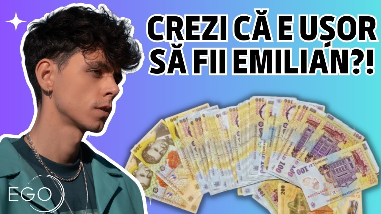 De unde a avut Emilian bani ca să se poată transforma în artist independent. ”Din muzică e cam greu”