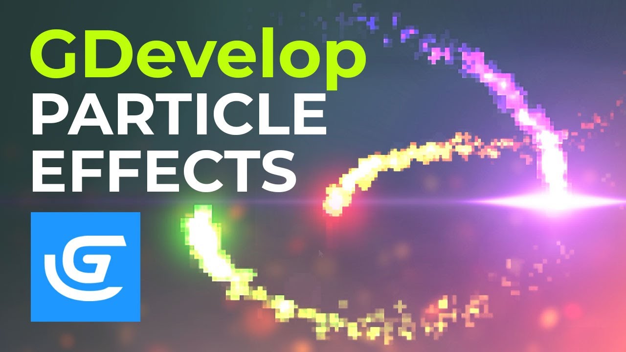 Как создать эффект огня с помощью системы частиц в игровом движке GDevelop