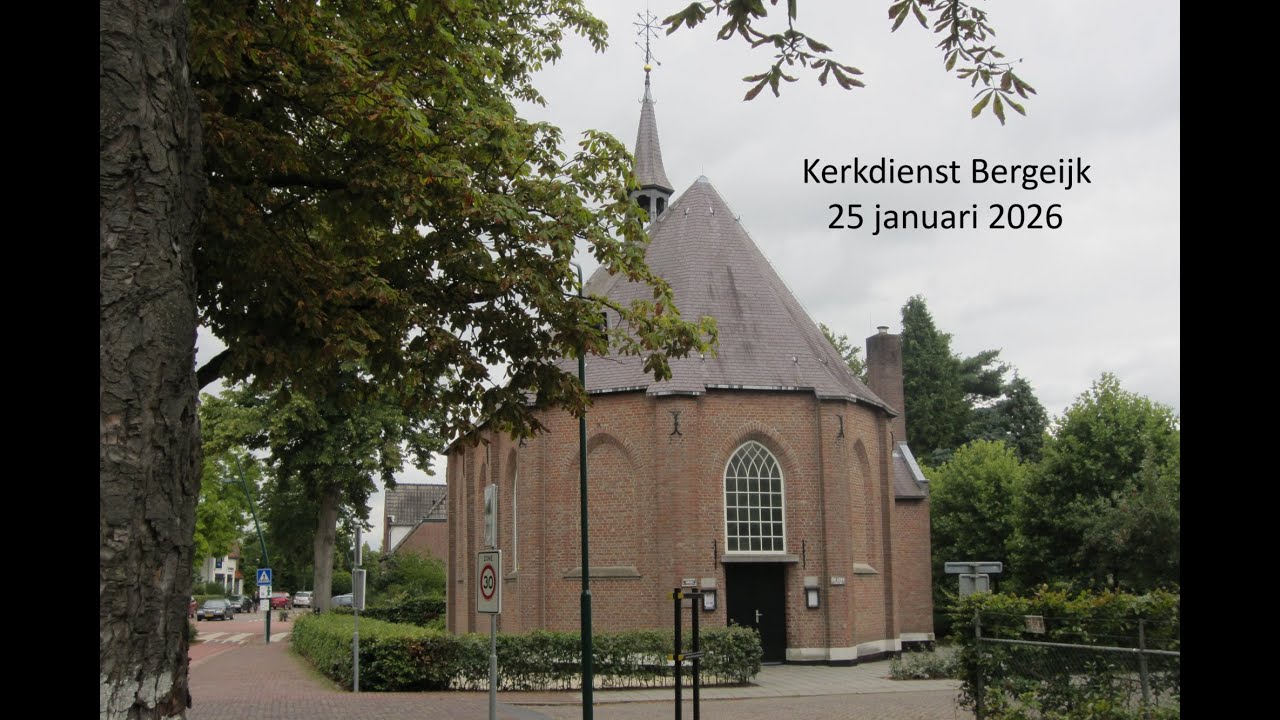 kerkdienst Bergeijk 25 januari 2026