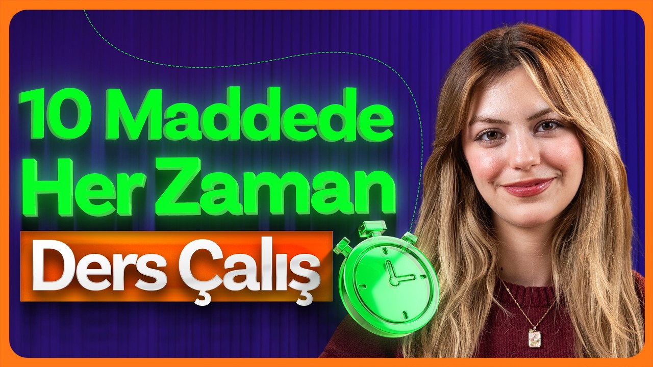 NASIL HER ZAMAN DERS ÇALIŞABİLİRSİN?🫢 | MOTİVASYONUNU NASIL YÜKSELTİRSİN ?