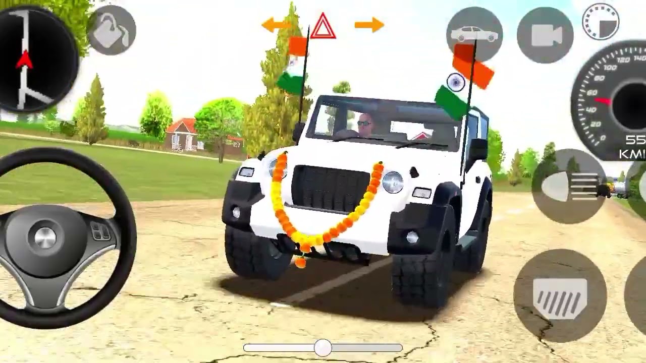 Doller song sidhu musewala real India White Thar offroad village stunt driving gameplay video