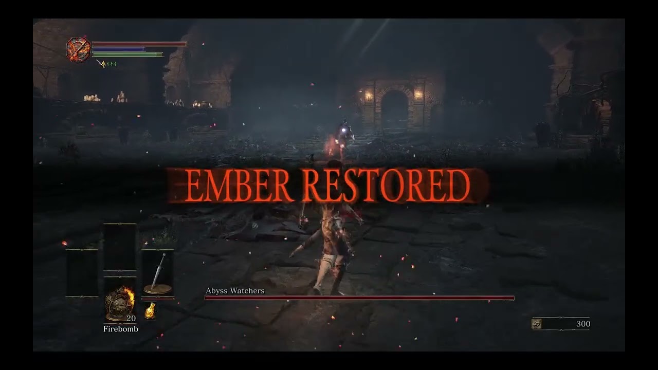 Dark Souls 3 Abyss Watchers at LVL1
