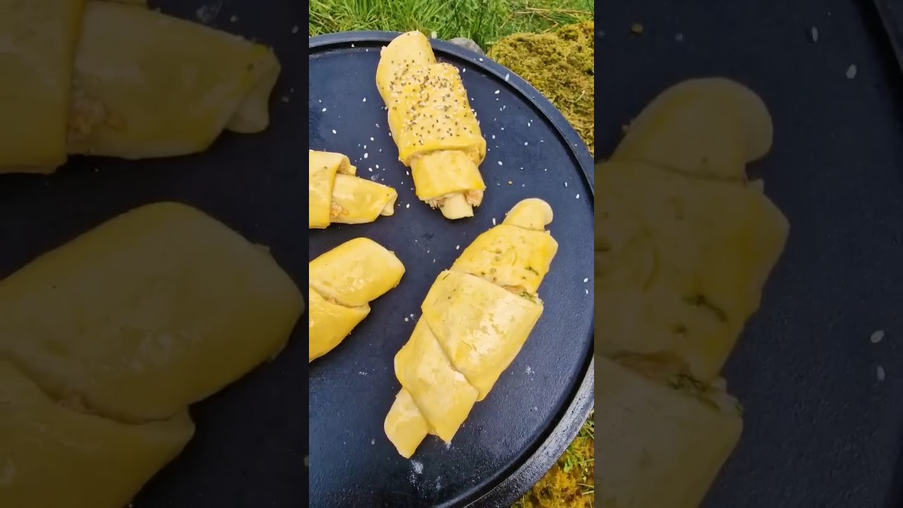🥩 Fish with vegetable Roll cooking / With Natural 🌿
