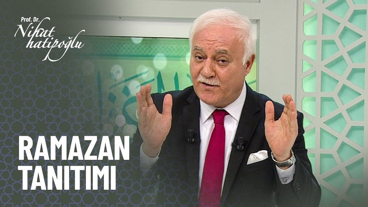 Prof. Dr. Nihat Hatipoğlu Ramazan ayı boyunca atv'de! @atvturkiye