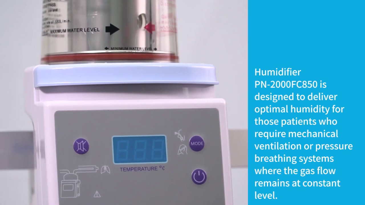 2000FC Medical servo-control Humidifier for ICU ventilator