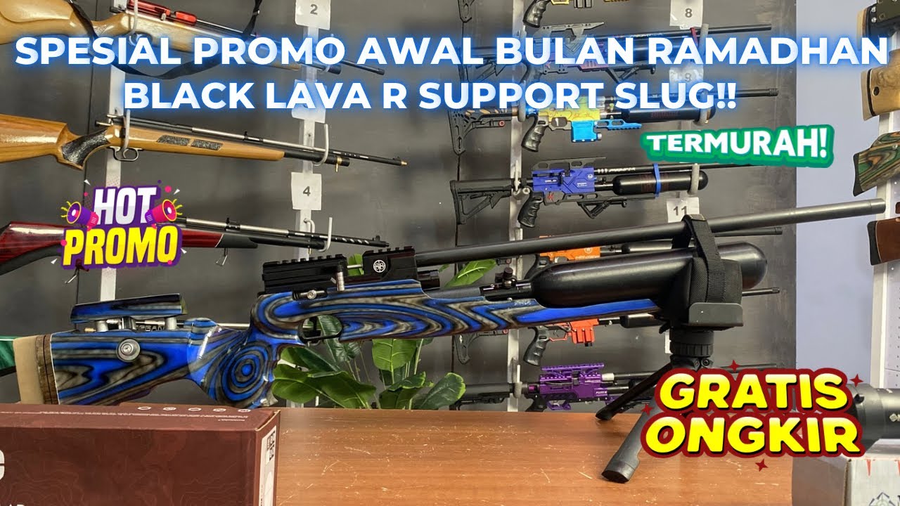 PROMO AWAL RAMADHAN BOCAP BLACK LAVA R SUPPORT SLUG HANYA 3JUTAAN AJA‼️🔥#yt #blacklava #mancing 