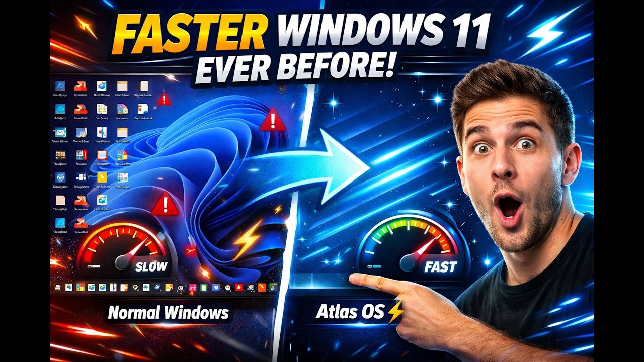 Install Atlas OS - Debloated & Optimized Windows 11 (2026)