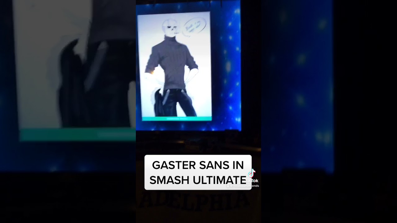 Actual Footage Of Nintendo Inviting Gaster Sans To Smash Ultimate