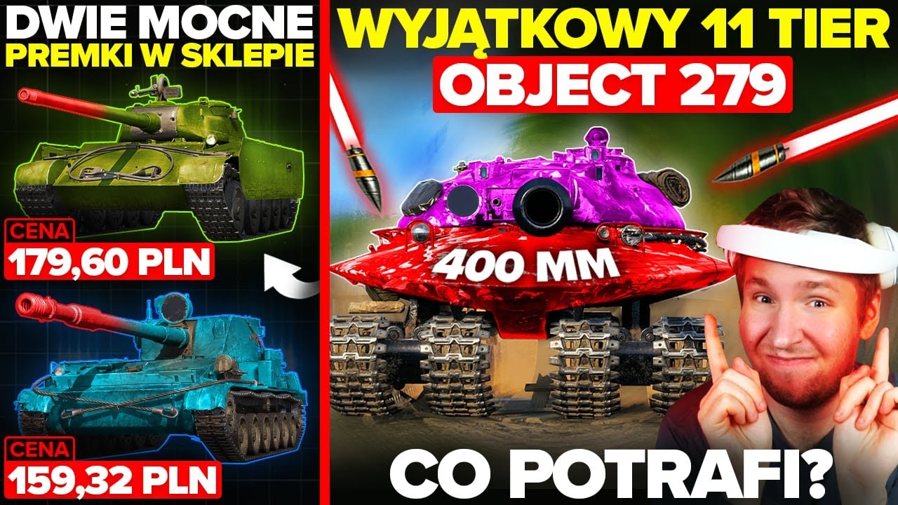 NAJLEPSZY 11 TIER - OBJECT 279! RADZIECKA SIŁA w SKLEPIE PREMIUM