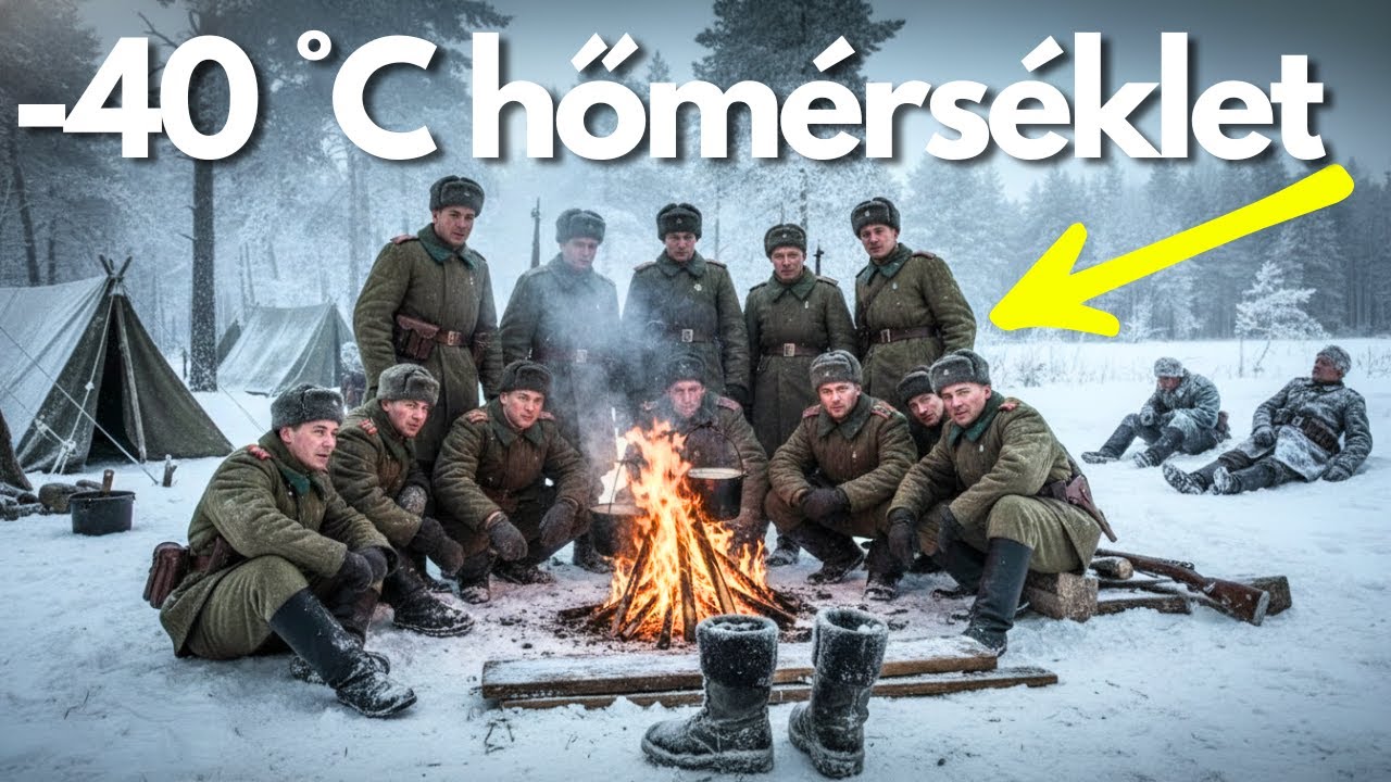 Hogyan &eacute;lt&eacute;k t&uacute;l a szovjet katon&aacute;k a -40&deg;C-ot, mik&ouml;zben a Wehrmacht megfagyott?