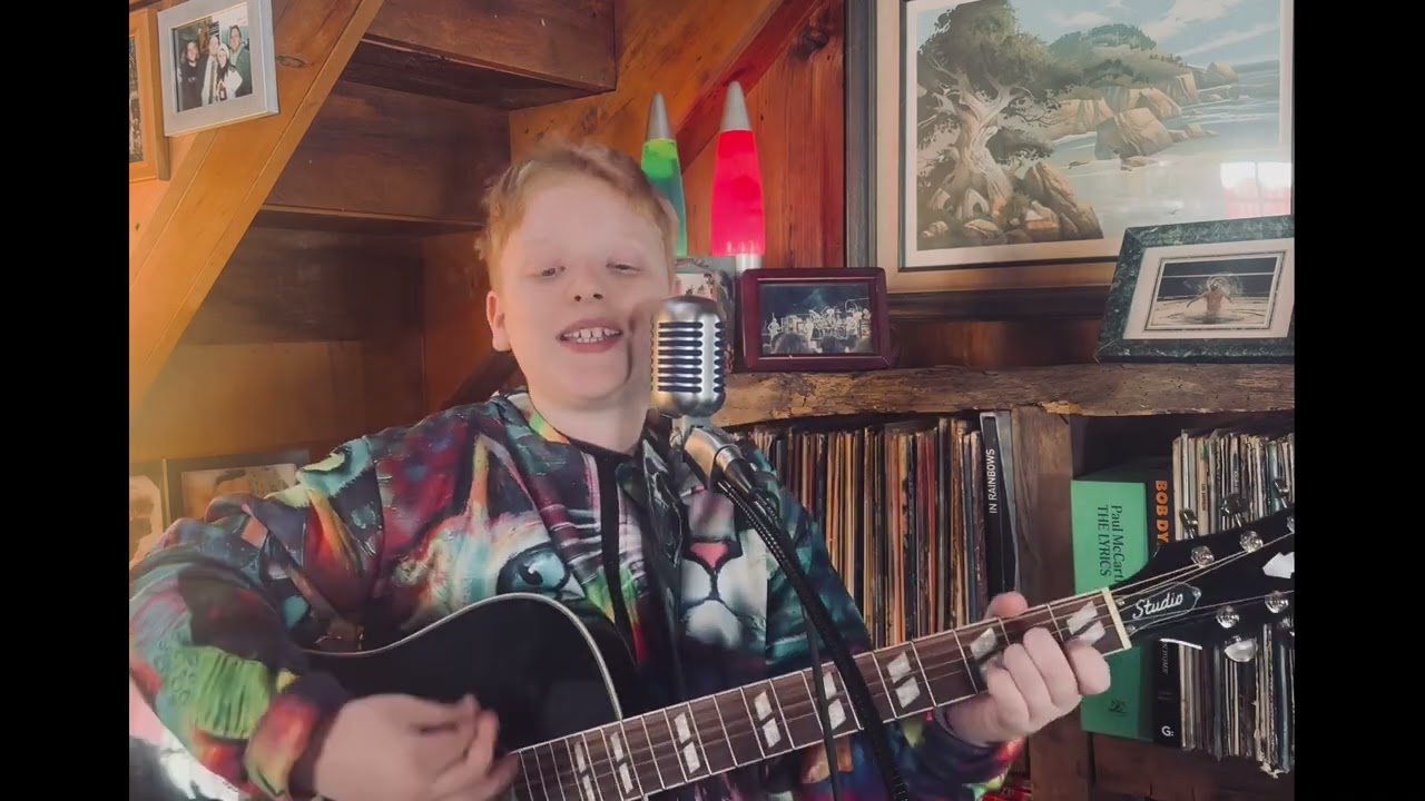 Peace Train - Cat Stevens cover by 9 year old