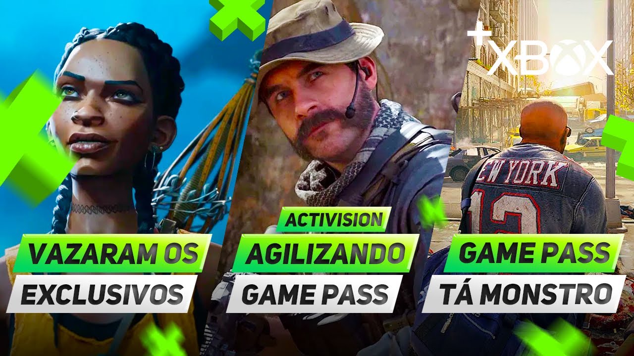 ACTIVISION AGILIZANDO o GAME PASS, VAZARAM EXCLUSIVOS de 2024 e GAME PASS MONSTRO no + XBOX NEWS!