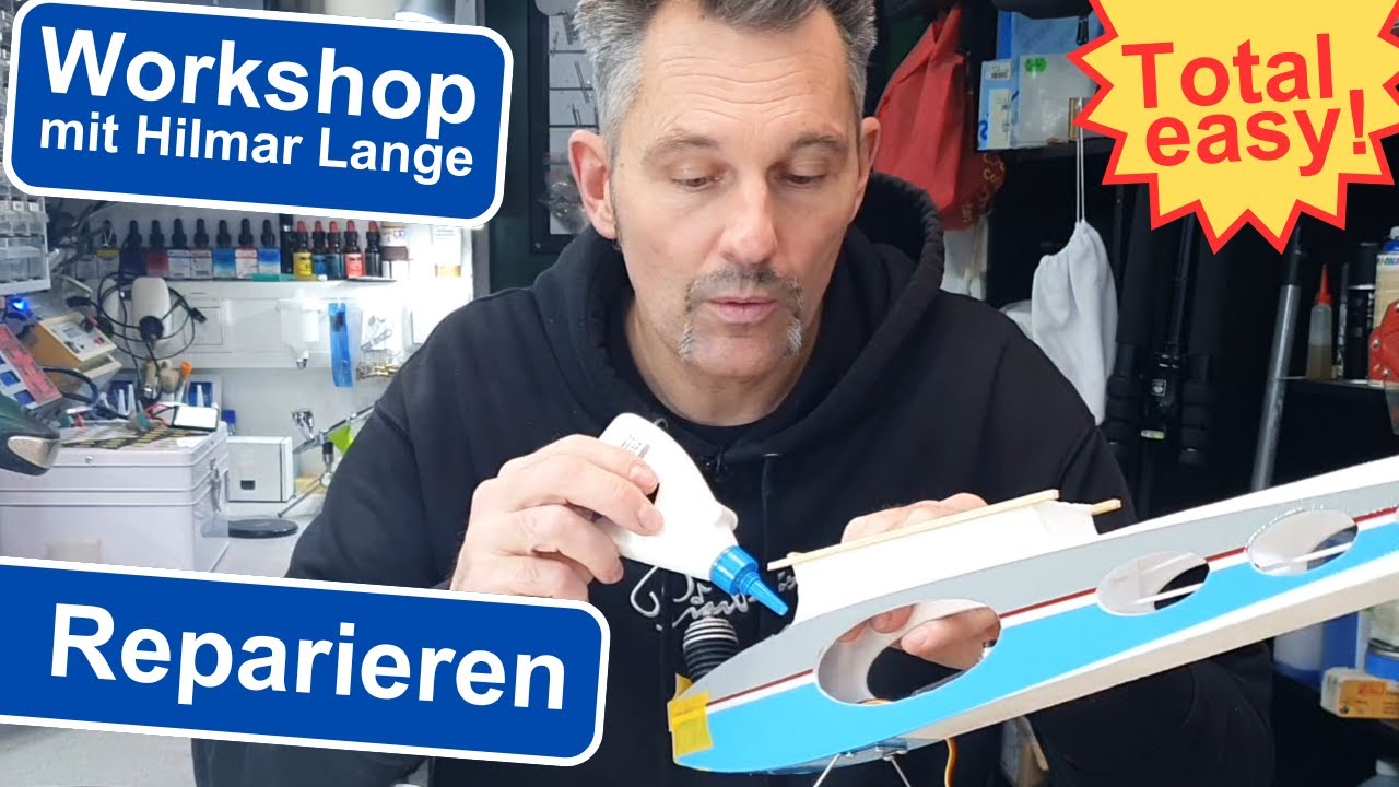 Total easy! Reparieren eines Flugmodells – Workshop mit Hilmar Lange – Downloadplan Sympel