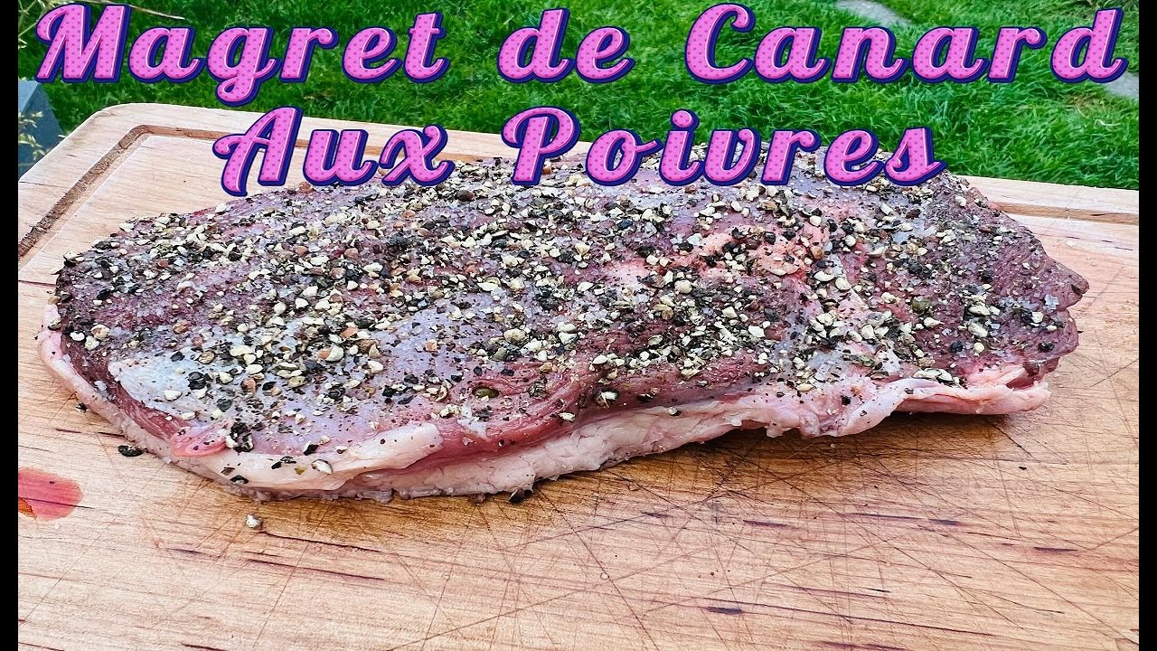 Magret de Canard aux Poivres