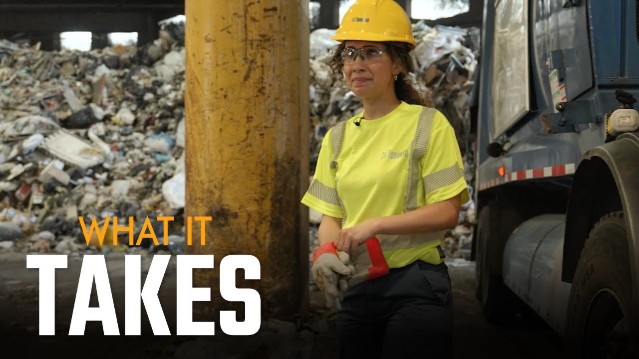 Where does Toronto's 2 BILLION POUNDS of Garbage go? - What it Takes to be Waste Collector