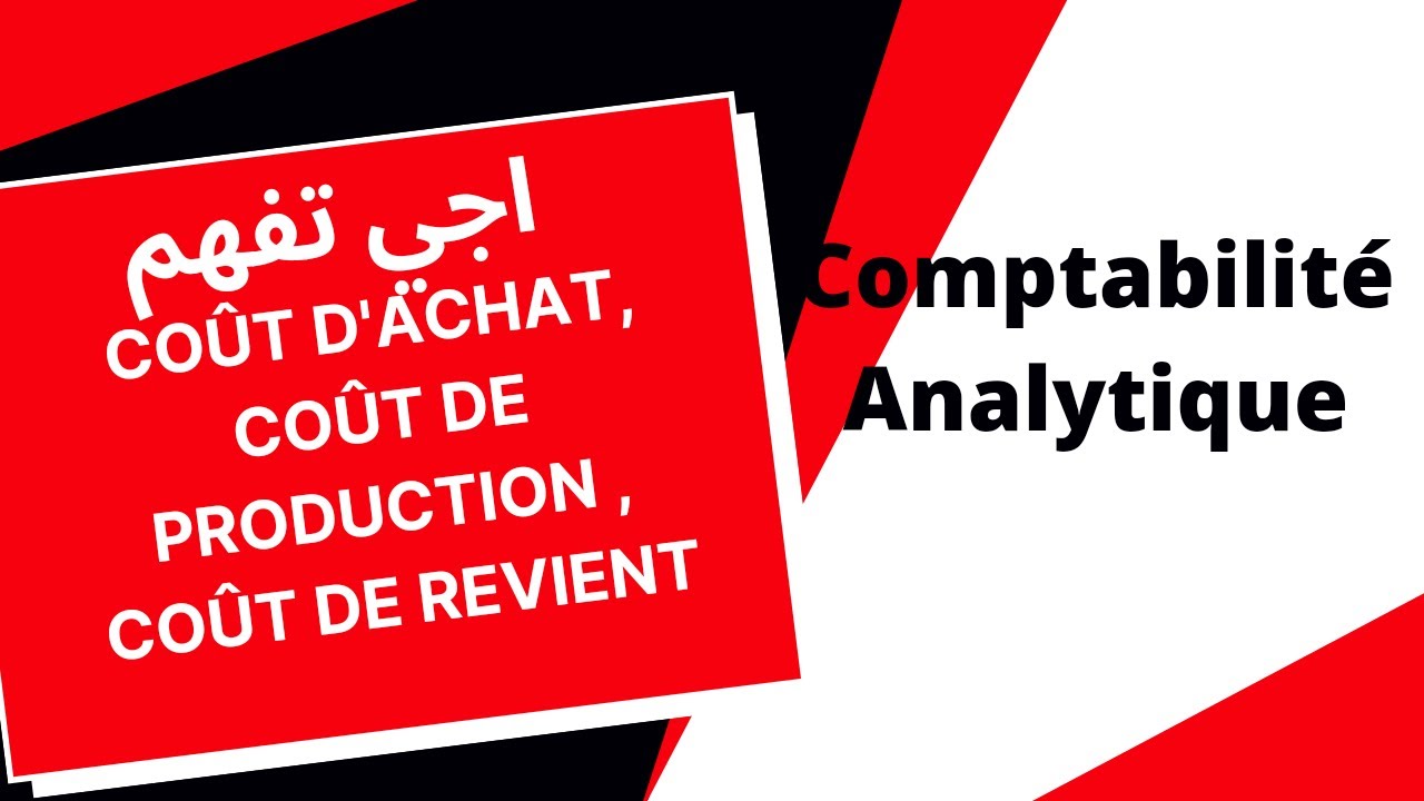 Comptabilité Analytique : Calcul le Coût d'achat, de Production, de Revient et Résultat analytique