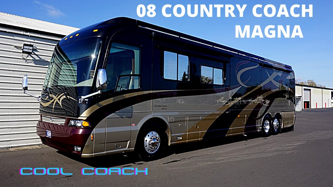 2008 Country Coach Magna complete tour. Super clean coach.