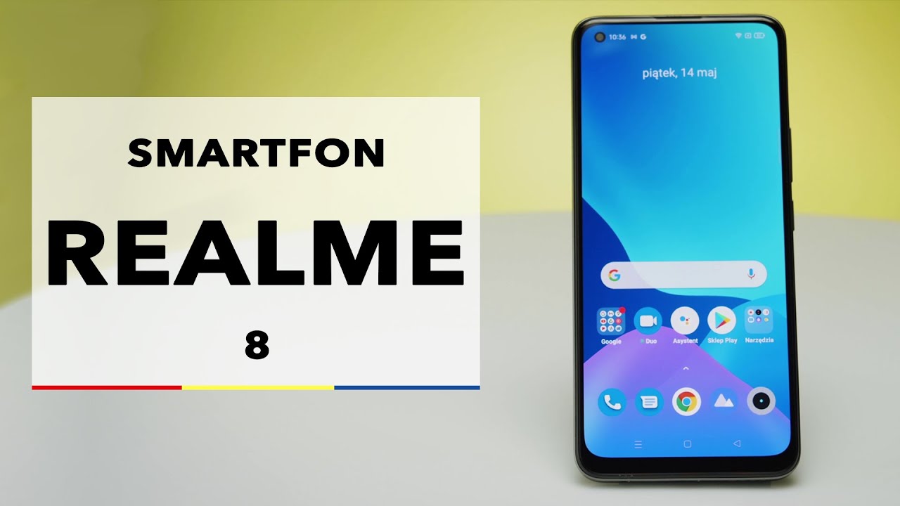 Smartfon realme 8 - dane techniczne - RTV EURO AGD