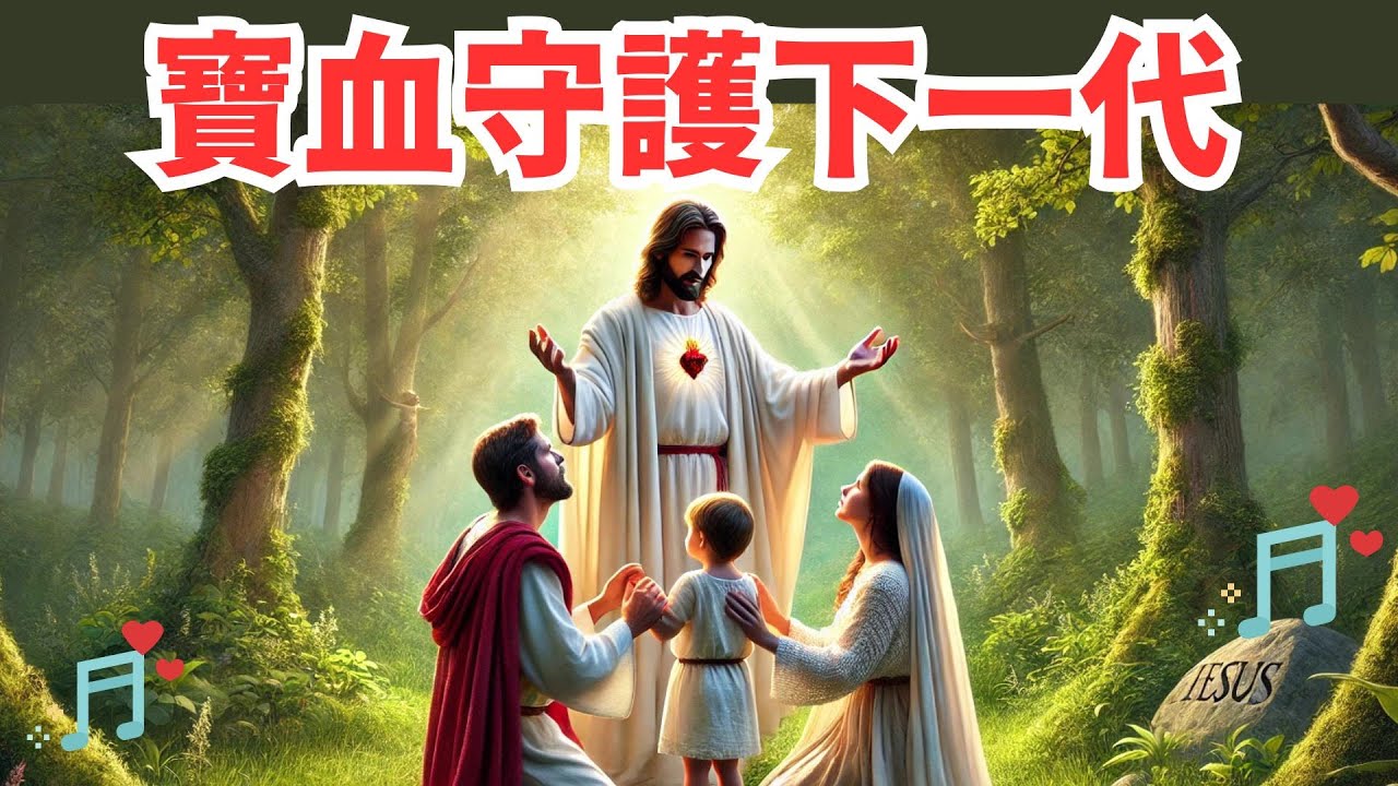 🩸✝️🛡️👶🙏【父母必聽：寶血遮蓋下的孩子祝福歌】《寶血遮蓋下一代：最美的親子祝福》