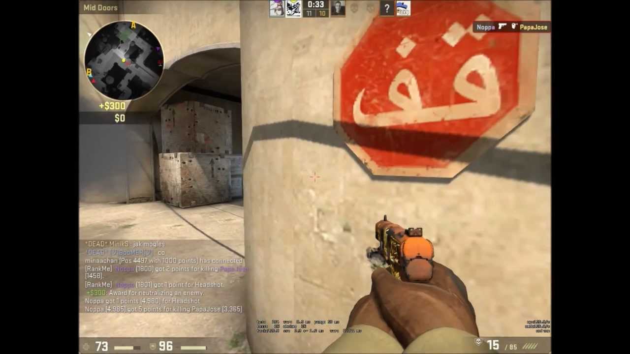 Noppa @ CS:GO(Finally a gameplay video)