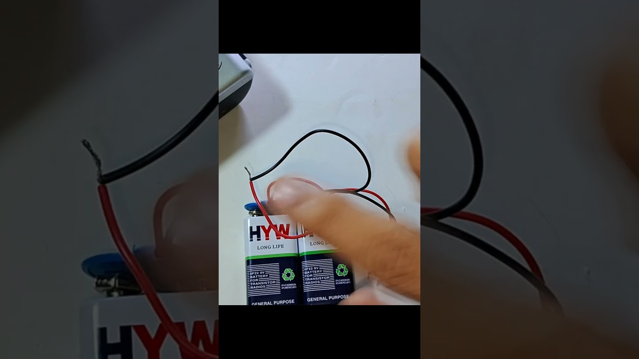 9V Battery Life Hacks | Making 18V Battery 🔥🔥#shorts #viral #trending #lifehacks #electronics