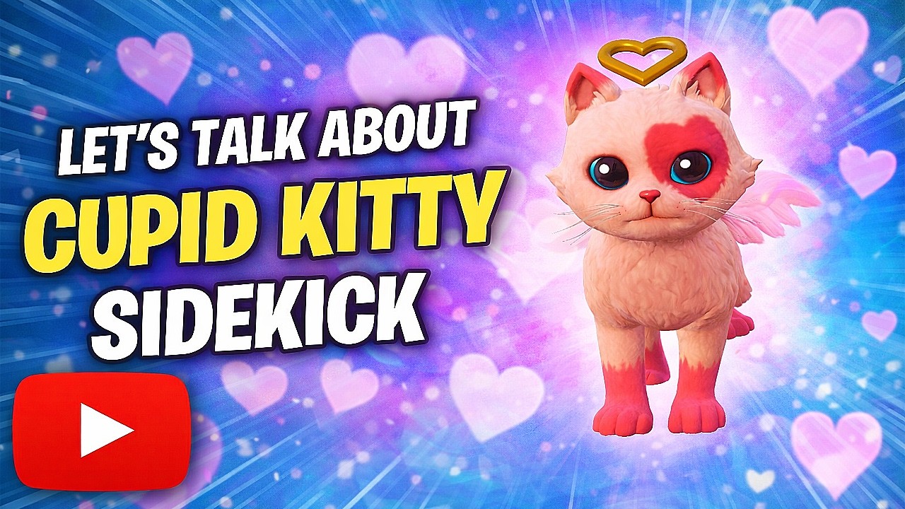 Porozmawiajmy o CUPID KITTY SIDEKICK W FORTNITE!